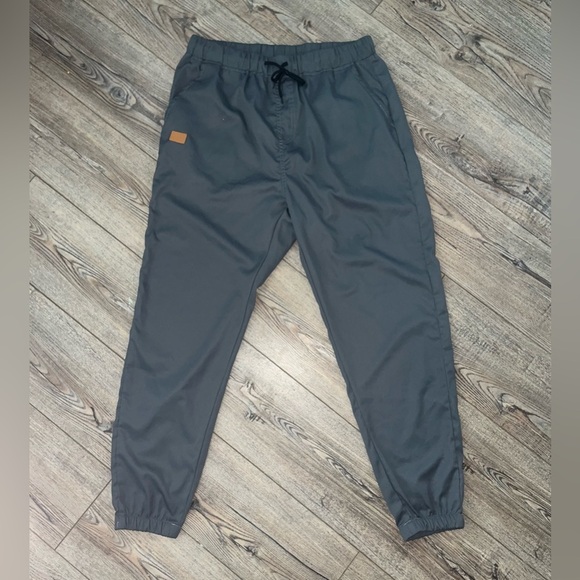 Pants - Women's Slate Gray Elastic-Waist scrubs